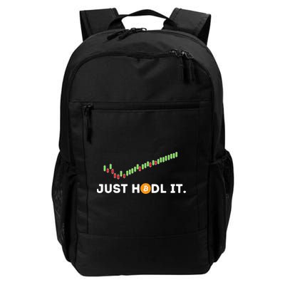Just HODL It Funny Crypto Trader BTC Bitcoin Investor Backpack