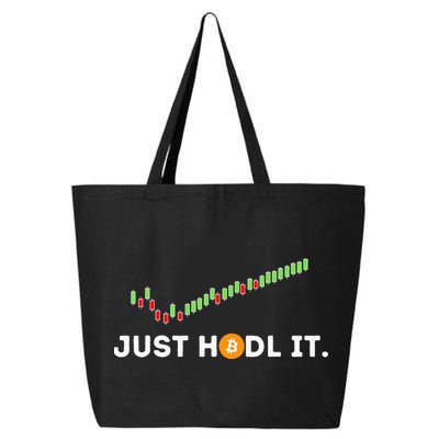 Just HODL It Funny Crypto Trader BTC Bitcoin Investor 25L Jumbo Tote
