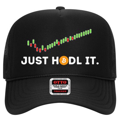 Just HODL It Funny Crypto Trader BTC Bitcoin Investor Trucker Hat