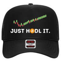 Just HODL It Funny Crypto Trader BTC Bitcoin Investor Hat