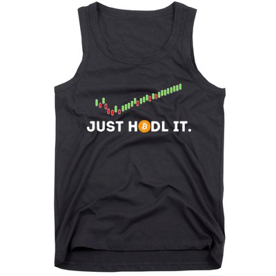 Just HODL It Funny Crypto Trader BTC Bitcoin Investor Tank Top