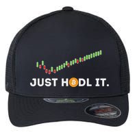 Just Hodl It Funny Crypto Trader Btc Bitcoin Investor Flexfit Unipanel Trucker Cap
