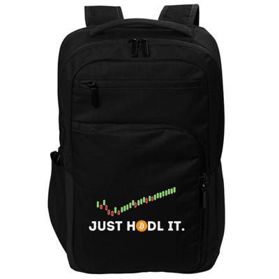 Just Hodl It Funny Crypto Trader Btc Bitcoin Investor Impact Tech Backpack