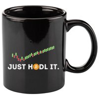 Just Hodl It Funny Crypto Trader Btc Bitcoin Investor 11oz C Handle Ceramic Mug