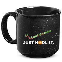 Just Hodl It Funny Crypto Trader Btc Bitcoin Investor 15oz Campfire Ceramic Mug