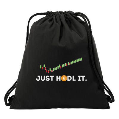 Just Hodl It Funny Crypto Trader Btc Bitcoin Investor Drawstring Bag