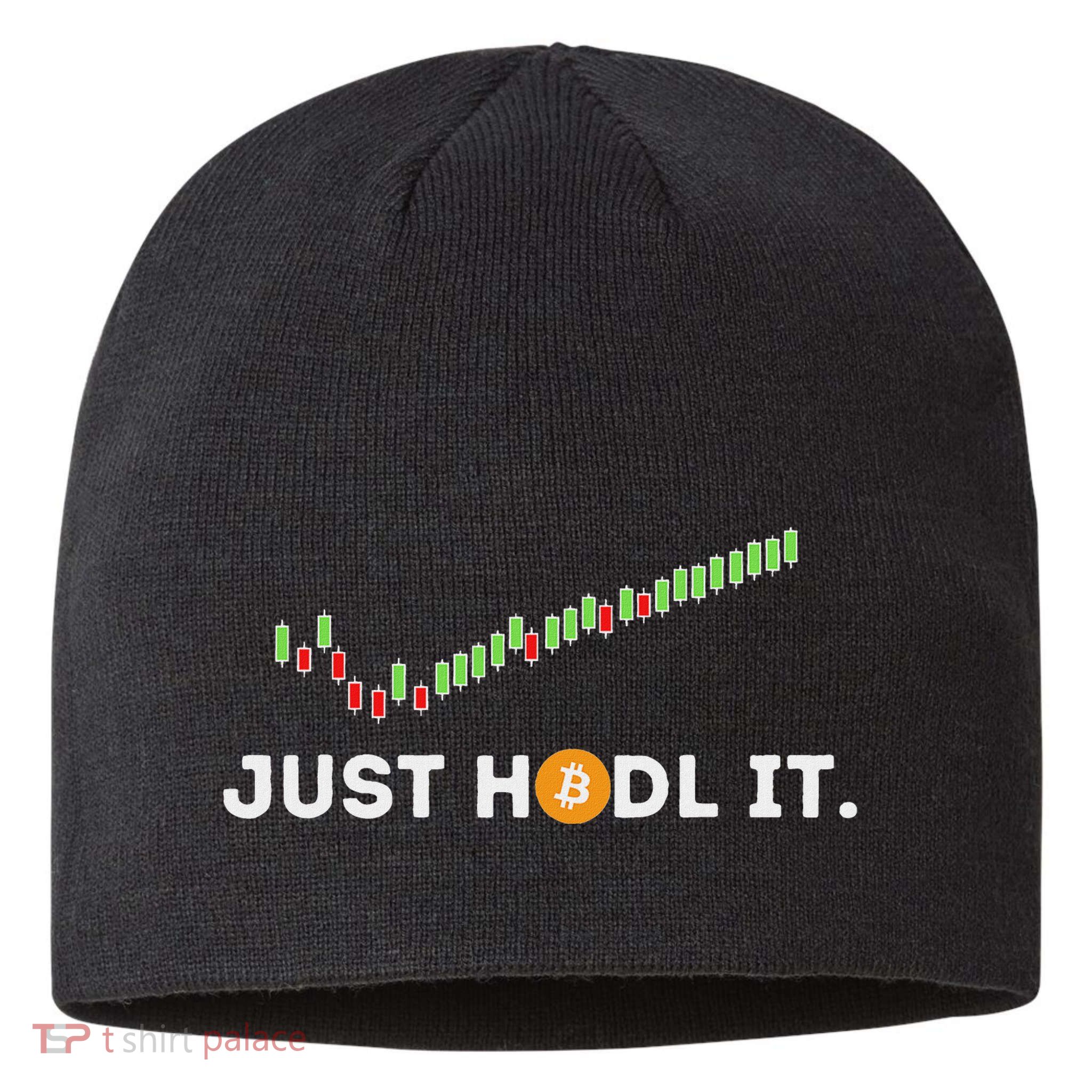 Just Hodl It Funny Crypto Trader Btc Bitcoin Investor Sustainable Beanie