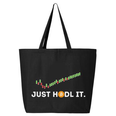 Just Hodl It Funny Crypto Trader Btc Bitcoin Investor 25L Jumbo Tote