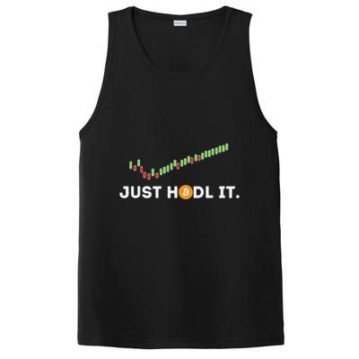 Just Hodl It Funny Crypto Trader Btc Bitcoin Investor PosiCharge Competitor Tank