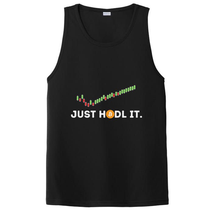 Just Hodl It Funny Crypto Trader Btc Bitcoin Investor PosiCharge Competitor Tank