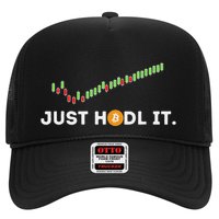 Just Hodl It Funny Crypto Trader Btc Bitcoin Investor Hat