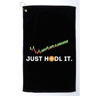 Just Hodl It Funny Crypto Trader Btc Bitcoin Investor Golf Towel