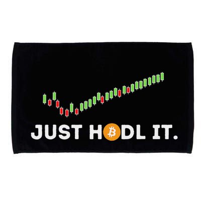 Just Hodl It Funny Crypto Trader Btc Bitcoin Investor Microfiber Hand Towel