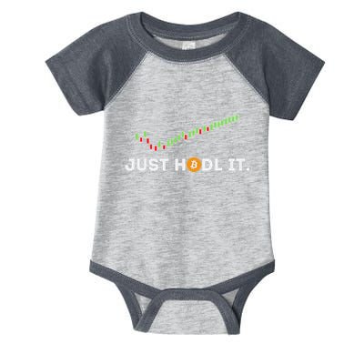 Just Hodl It Funny Crypto Trader Btc Bitcoin Investor Infant Baby Jersey Bodysuit