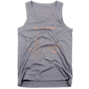 Jesus He Is Risen Tank Top