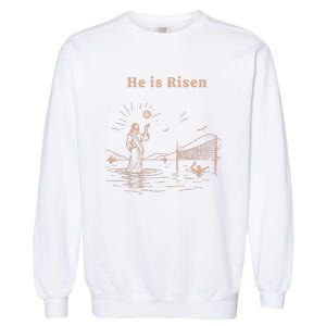 Jesus He Is Risen Garment-Dyed Sweatshirt