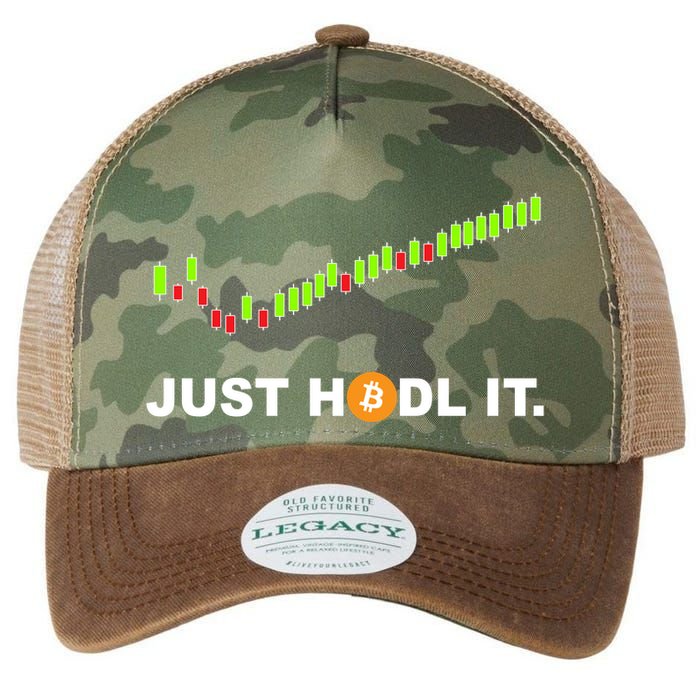 Just Hodl It Funny Crypto Trader Btc Bitcoin Investor Legacy Tie Dye Trucker Hat
