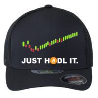 Just Hodl It Funny Crypto Trader Btc Bitcoin Investor Flexfit Unipanel Trucker Cap