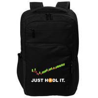 Just Hodl It Funny Crypto Trader Btc Bitcoin Investor Impact Tech Backpack