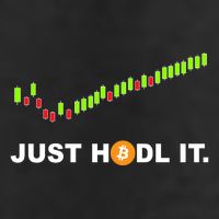 Just Hodl It Funny Crypto Trader Btc Bitcoin Investor Adult Drive Performance Visor