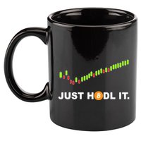 Just Hodl It Funny Crypto Trader Btc Bitcoin Investor 11oz C Handle Ceramic Mug