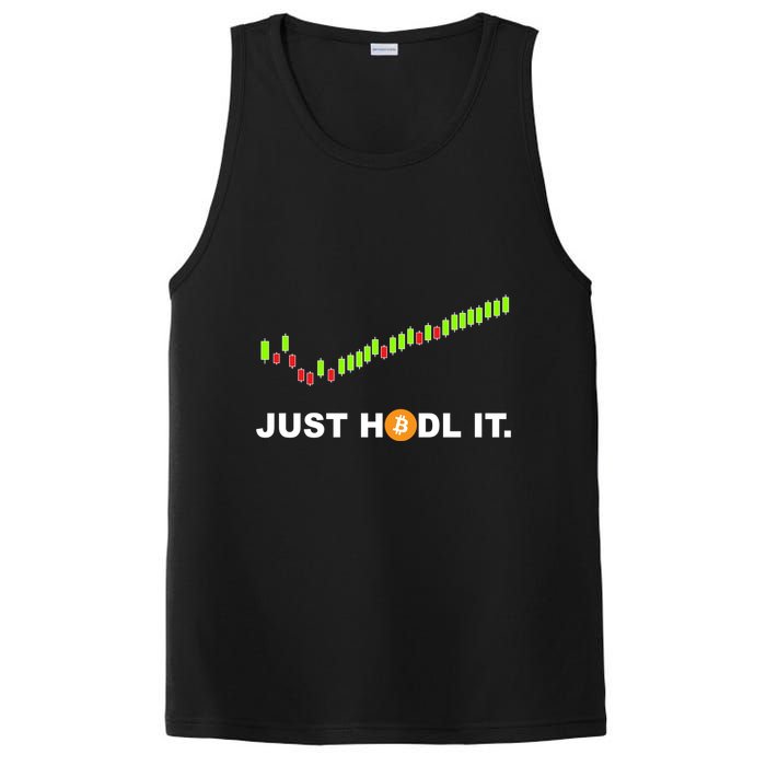 Just Hodl It Funny Crypto Trader Btc Bitcoin Investor PosiCharge Competitor Tank