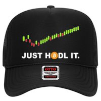 Just Hodl It Funny Crypto Trader Btc Bitcoin Investor Hat
