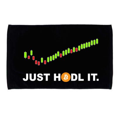 Just Hodl It Funny Crypto Trader Btc Bitcoin Investor Microfiber Hand Towel