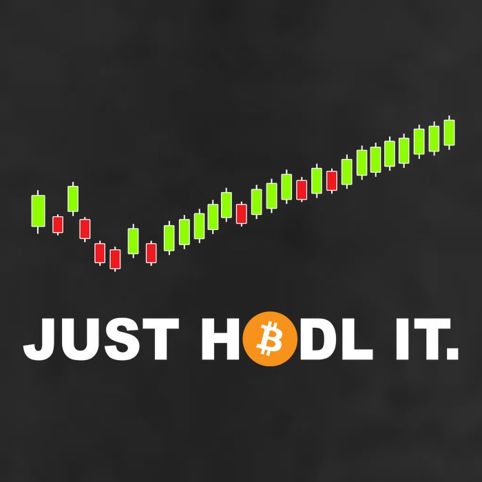 Just Hodl It Funny Crypto Trader Btc Bitcoin Investor Microfiber Hand Towel