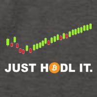Just Hodl It Funny Crypto Trader Btc Bitcoin Investor Vector Backpack