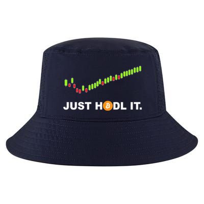 Just Hodl It Funny Crypto Trader Btc Bitcoin Investor Cool Comfort Performance Bucket Hat
