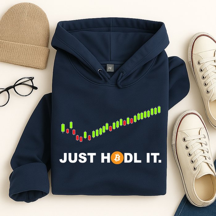Just Hodl It Funny Crypto Trader Btc Bitcoin Investor Hoodie