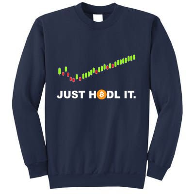 Just Hodl It Funny Crypto Trader Btc Bitcoin Investor Sweatshirt