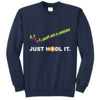 Just Hodl It Funny Crypto Trader Btc Bitcoin Investor Sweatshirt