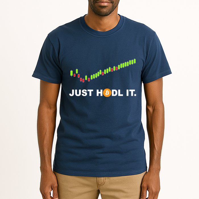 Just Hodl It Funny Crypto Trader Btc Bitcoin Investor Tall T-Shirt