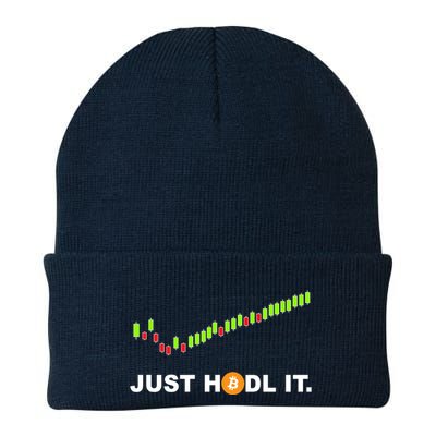 Just Hodl It Funny Crypto Trader Btc Bitcoin Investor Knit Cap Winter Beanie