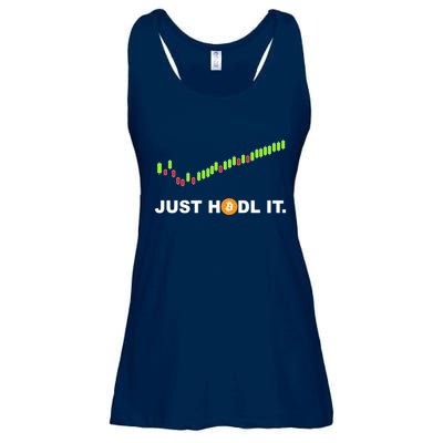 Just Hodl It Funny Crypto Trader Btc Bitcoin Investor Ladies Essential Flowy Tank