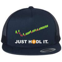 Just Hodl It Funny Crypto Trader Btc Bitcoin Investor Flatbill Hat