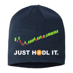 Just Hodl It Funny Crypto Trader Btc Bitcoin Investor Sustainable Beanie