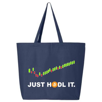 Just Hodl It Funny Crypto Trader Btc Bitcoin Investor 25L Jumbo Tote