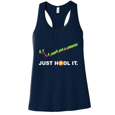 Just Hodl It Funny Crypto Trader Btc Bitcoin Investor Womens Tank Top