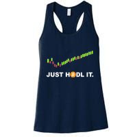 Just Hodl It Funny Crypto Trader Btc Bitcoin Investor Womens Tank Top
