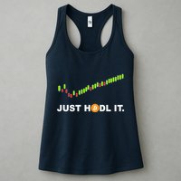 Just Hodl It Funny Crypto Trader Btc Bitcoin Investor Womens Tank Top