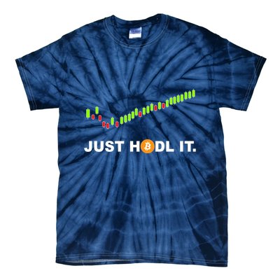 Just Hodl It Funny Crypto Trader Btc Bitcoin Investor Tie-Dye T-Shirt