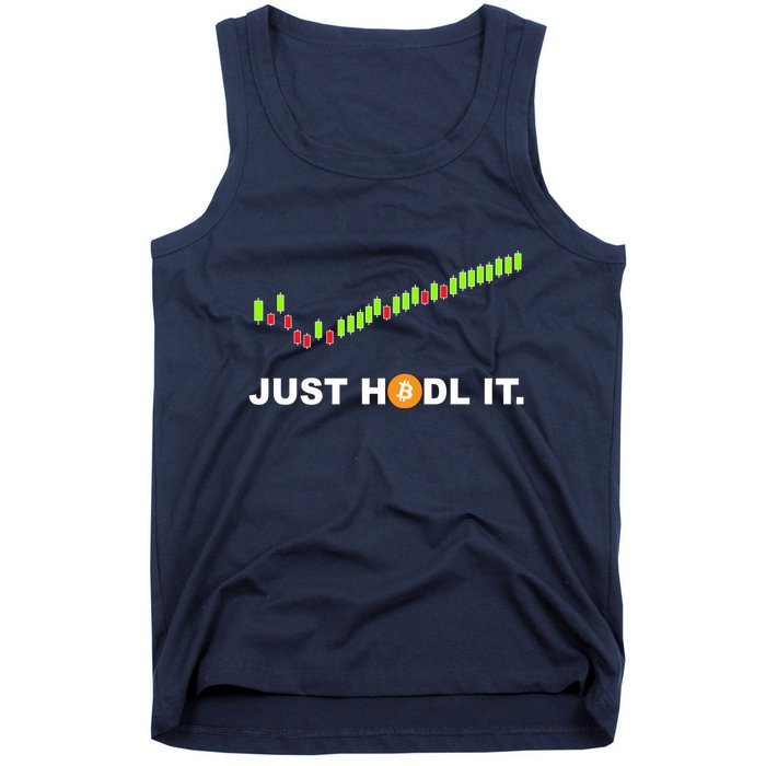 Just Hodl It Funny Crypto Trader Btc Bitcoin Investor Tank Top