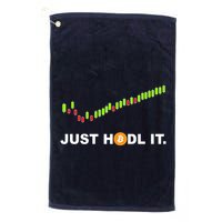 Just Hodl It Funny Crypto Trader Btc Bitcoin Investor Golf Towel