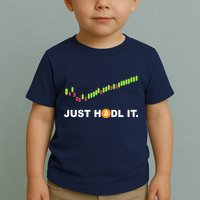 Just Hodl It Funny Crypto Trader Btc Bitcoin Investor Toddler T-Shirt