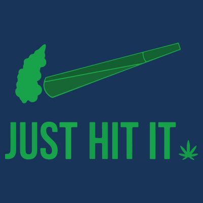 Just Hit It | Cannabis Smoker T-Shirt