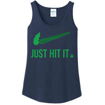 Just Hit It | Cannabis Smoker Ladies Essential Tank