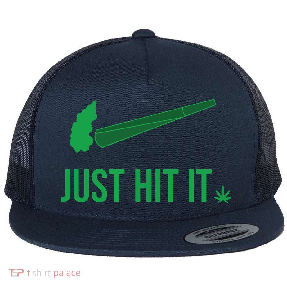 Just Hit It | Cannabis Smoker Flatbill Hat